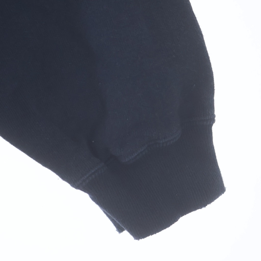 DAIRIKU(ダイリク) 24AW WHO'RE YOU? VINTAGE SWEATER ダメージ加工スウェットトレーナー ネイビー