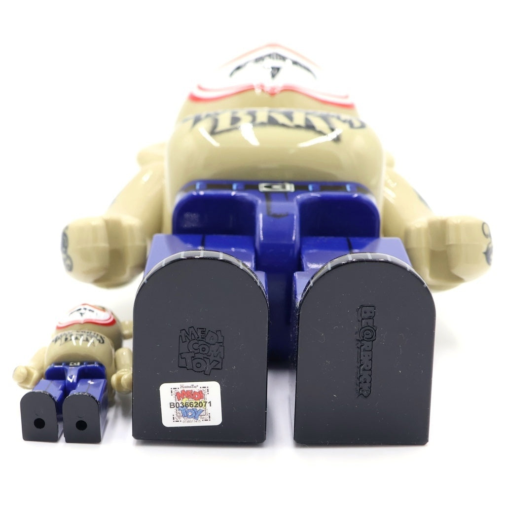 MEDICOM TOY(メディコムトイ) BE@RBRICK MISTER CARTOON X KONG 100% & 400% ミスターカートゥーン ベアブリック フィギュア グリーン
