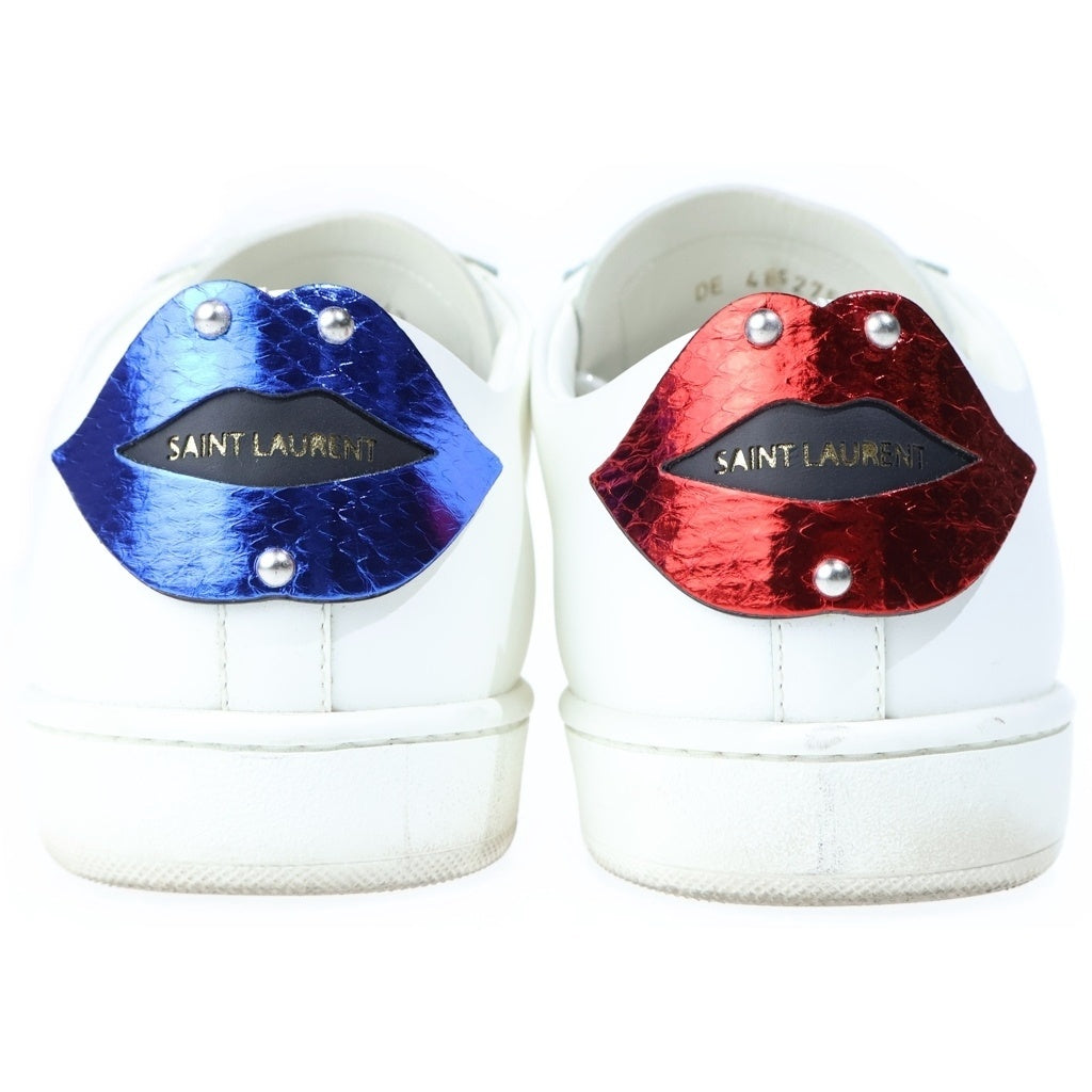 SAINT LAURENT PARIS(サンローランパリ) リップパール ローカットスニーカー スニーカー ホワイト
