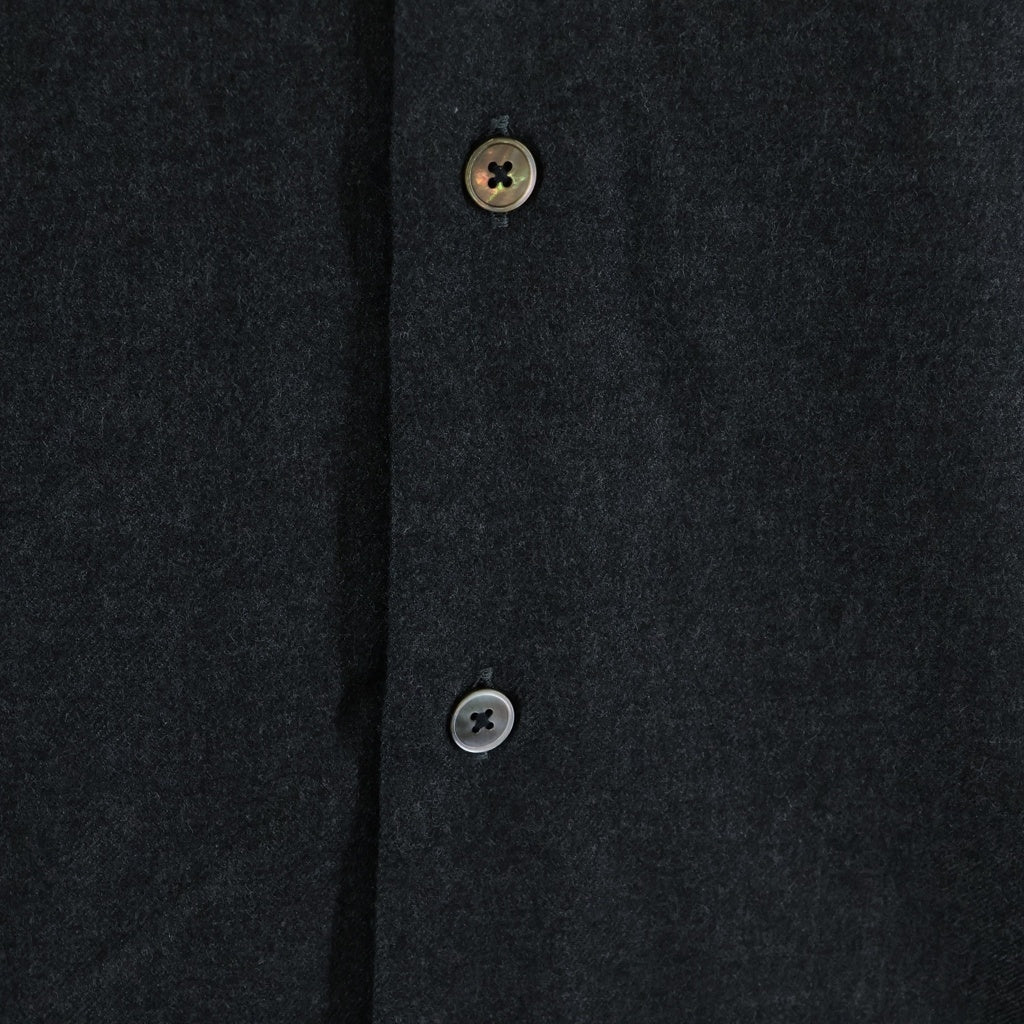 AURALEE(オーラリー) SUPER LIGHT WOOL SHIRT スーパーライトウールシャツ グレー