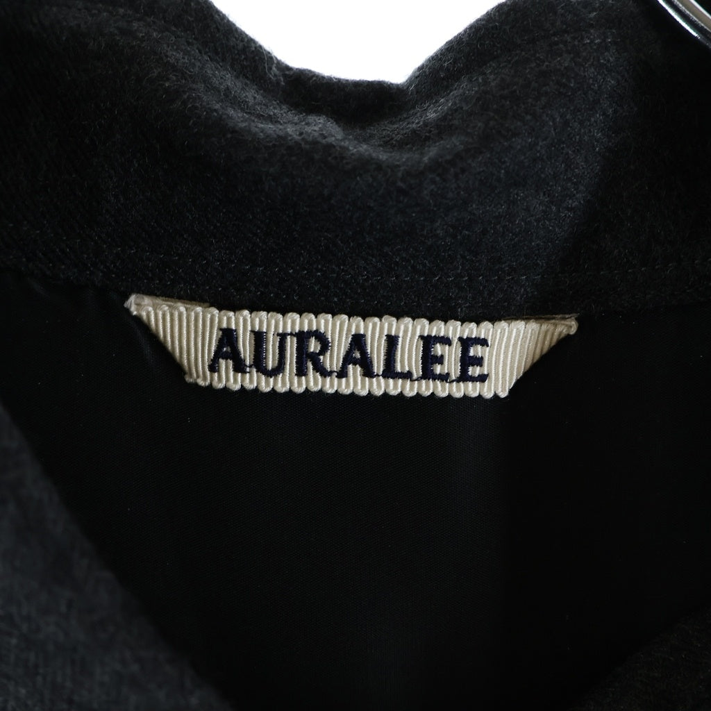 AURALEE(オーラリー) SUPER LIGHT WOOL SHIRT スーパーライトウールシャツ グレー