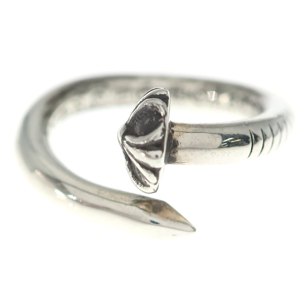 CHROME HEARTS(クロムハーツ) NAIL CRSBALL ネイル クロスボール リング シルバー BCA349