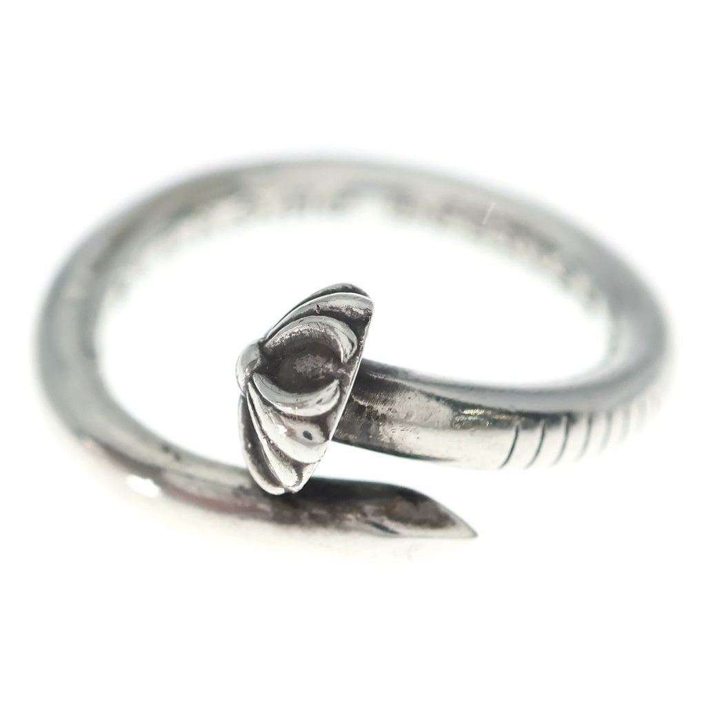 CHROME HEARTS(クロムハーツ) NAIL CRSBALL ネイル クロスボール リング シルバー BCA349