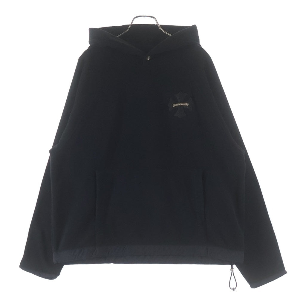 CHROME HEARTS(クロムハーツ) Y NOT DETENTION ワイノット CHプラスパッチ フリースフーディー パーカー ブラック