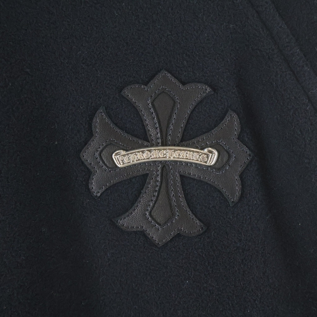 CHROME HEARTS(クロムハーツ) Y NOT DETENTION ワイノット CHプラスパッチ フリースフーディー パーカー ブラック