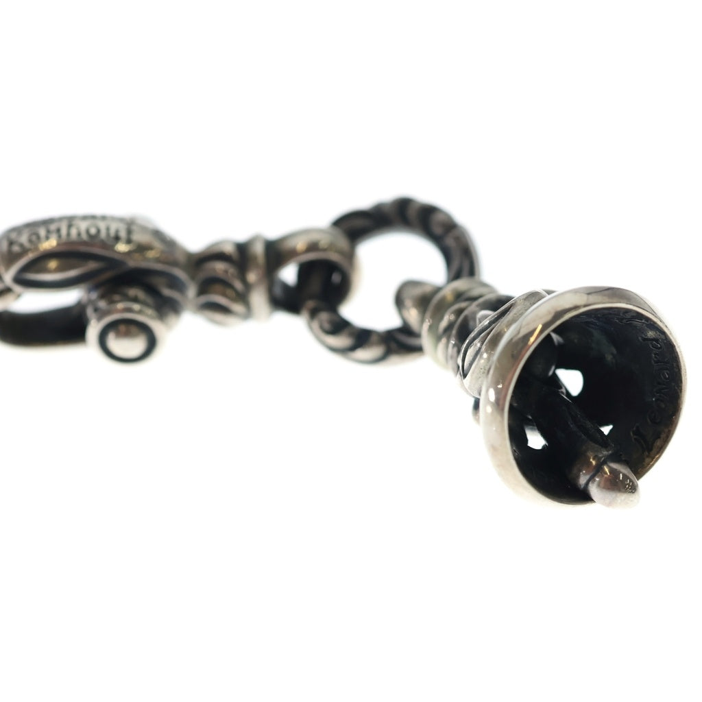 LEONARD KAMHOUT(レナードカムホート) Key clasp Creane bell M キークラスプ クレーンベル M シルバー