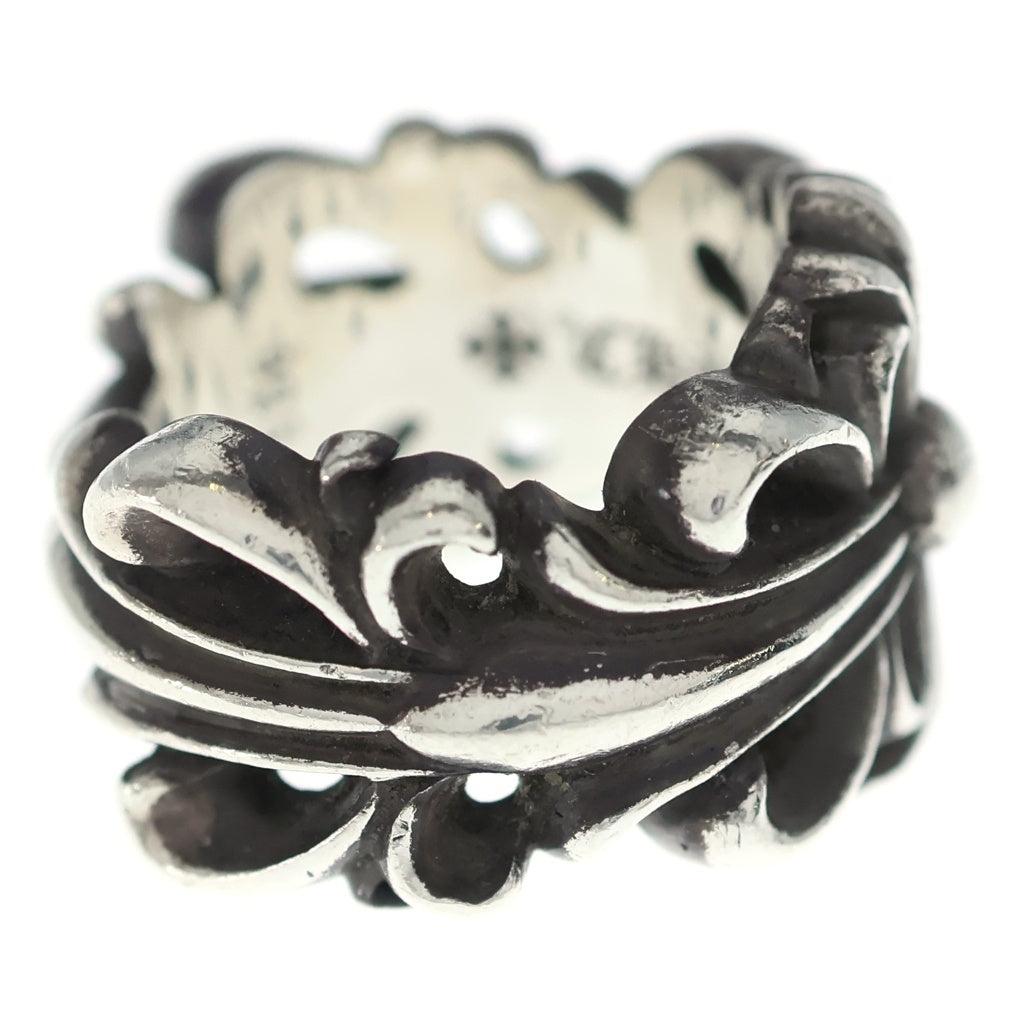 CHROME HEARTS(クロムハーツ) DBL FLRL CRS ダブルフローラルクロス リング シルバー BCA390