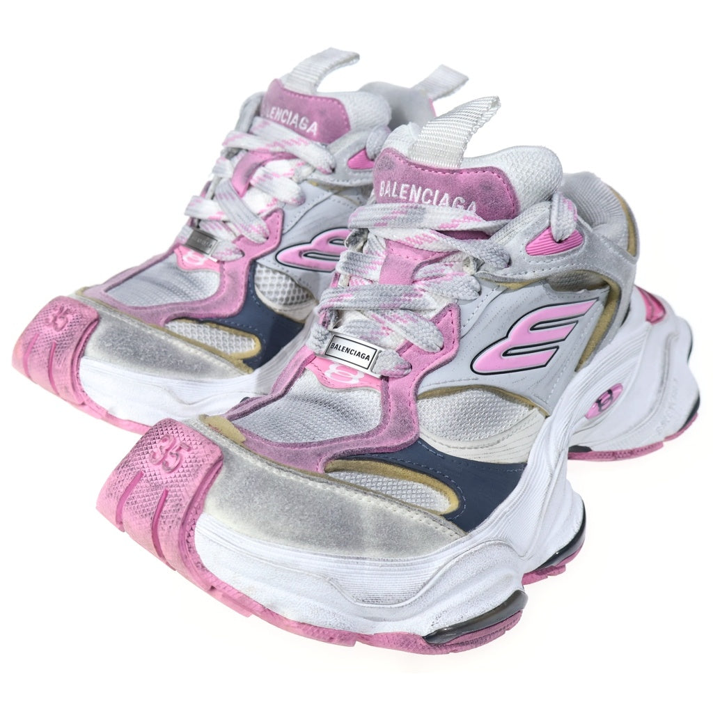 BALENCIAGA(バレンシアガ) 24SS CARGO カーゴスニーカー 785756 グレー/ピンク