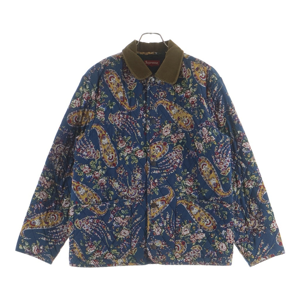 SUPREME(シュプリーム) 19AW Quilted Paisley Jacket キルテッドペイズリージャケット マルチカラー