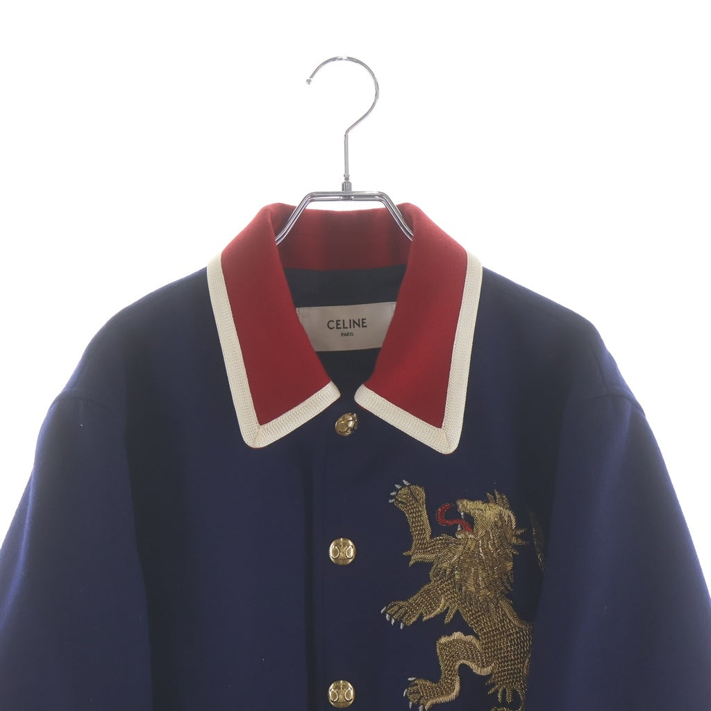 CELINE(セリーヌ) 25SS リオンテディジャケット RV0KC239D ネイビー