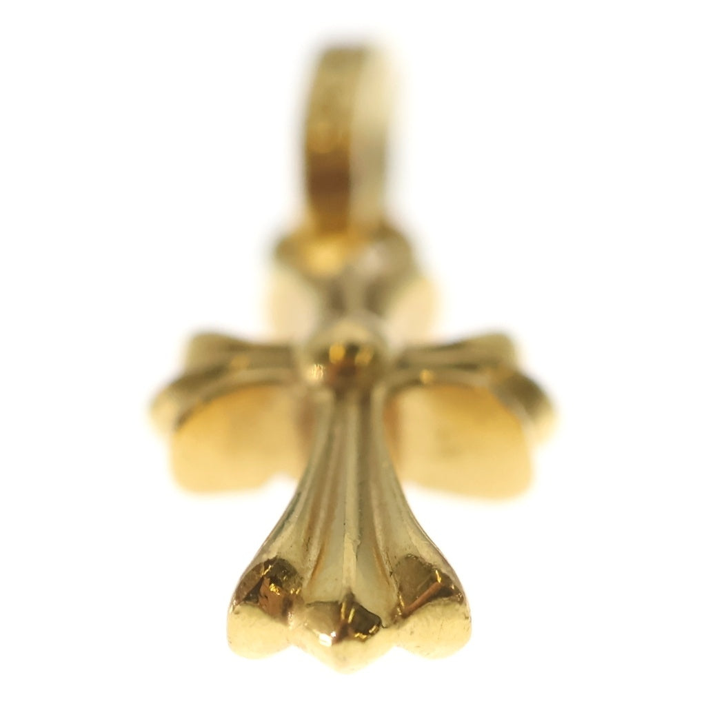 CHROME HEARTS(クロムハーツ) 22K CRS BBYFAT P/DIA ベイビーファットクロス PAVEダイヤ ペンダントトップ ゴールド BCA035