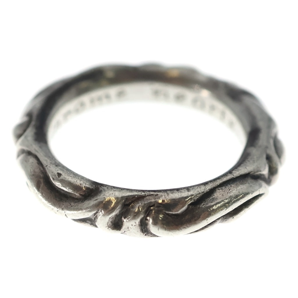 CHROME HEARTS(クロムハーツ) SCRL BAND スクロールバンド リング シルバー BCA351