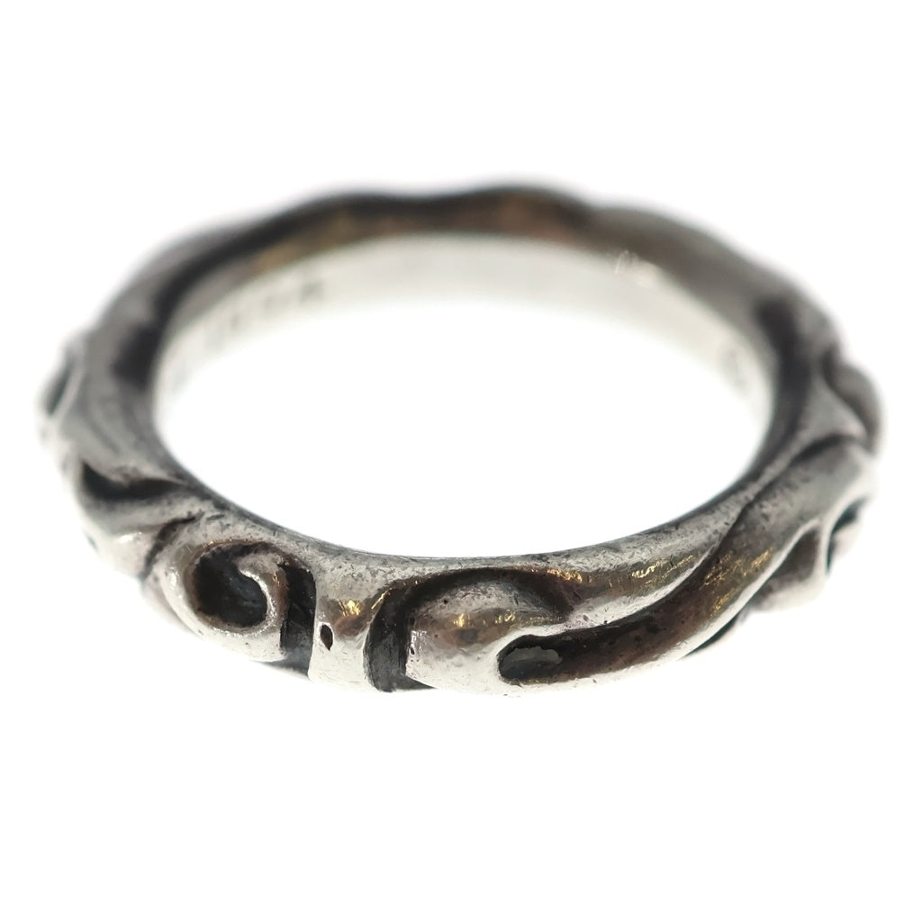 CHROME HEARTS(クロムハーツ) SCRL BAND スクロールバンド リング シルバー BCA351