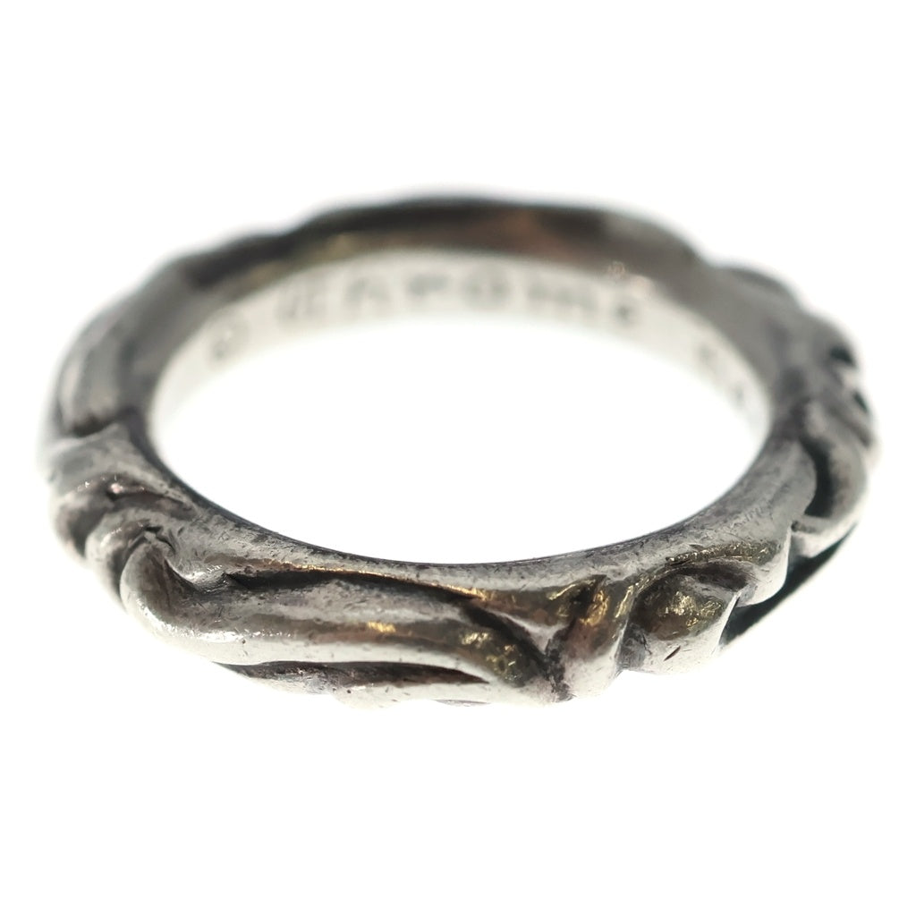 CHROME HEARTS(クロムハーツ) SCRL BAND スクロールバンド リング シルバー BCA351