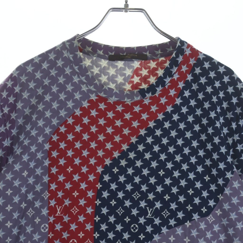 LOUIS VUITTON(ルイヴィトン) マルチモノグラムカットソー 半袖Tシャツ RM111M MQJR09JEG マルチカラー