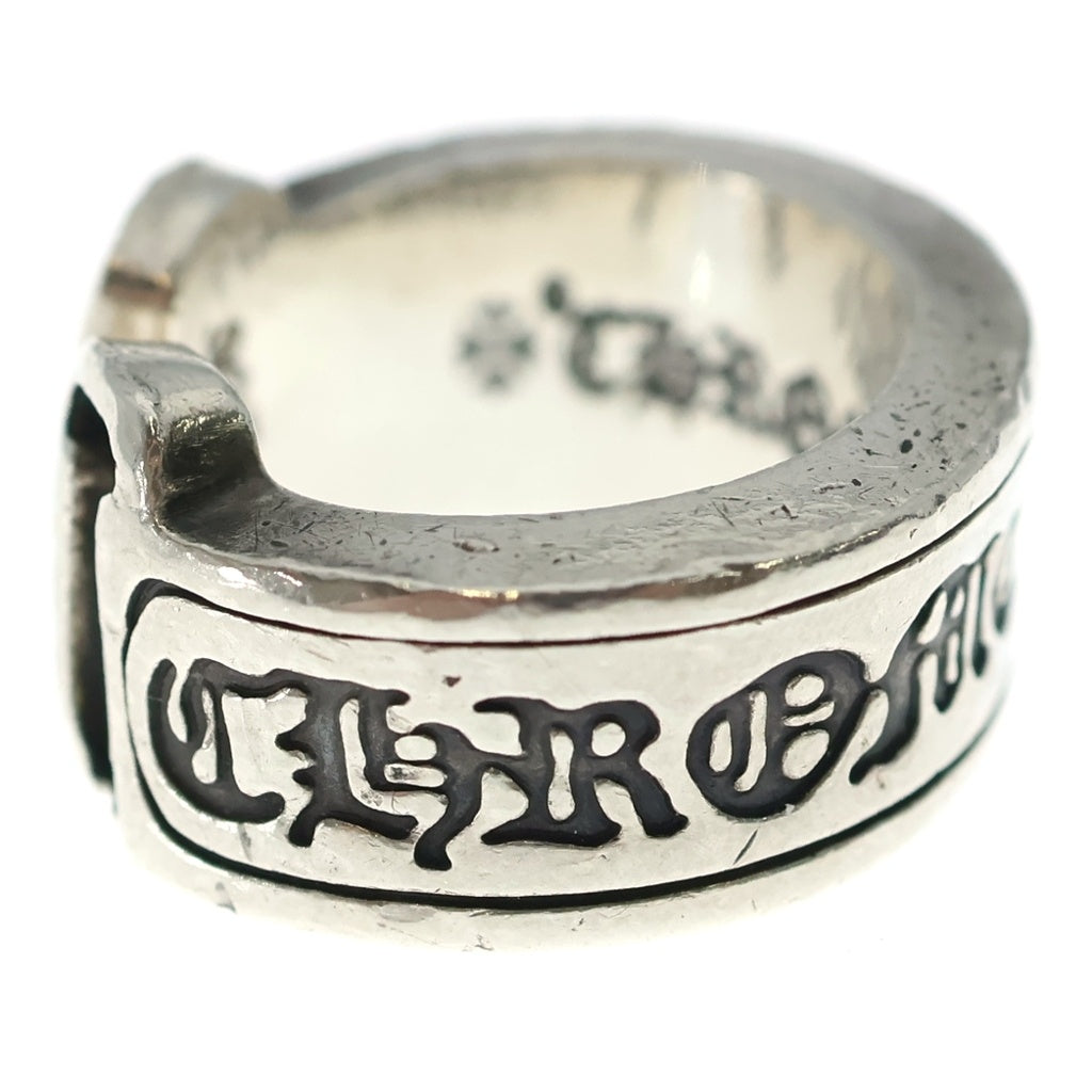 CHROME HEARTS(クロムハーツ) LG SCROLL LABEL ラージスクロールラベル リング シルバーBCA383