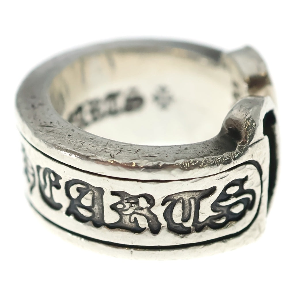 CHROME HEARTS(クロムハーツ) LG SCROLL LABEL ラージスクロールラベル リング シルバーBCA383