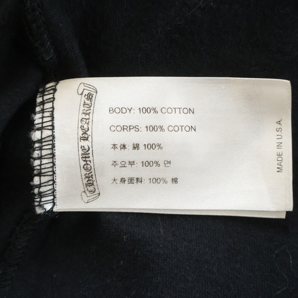 CHROME HEARTS(クロムハーツ) VINE DGR S/S TEE ヴァインダガー ポケット半袖Tシャツ ブラック