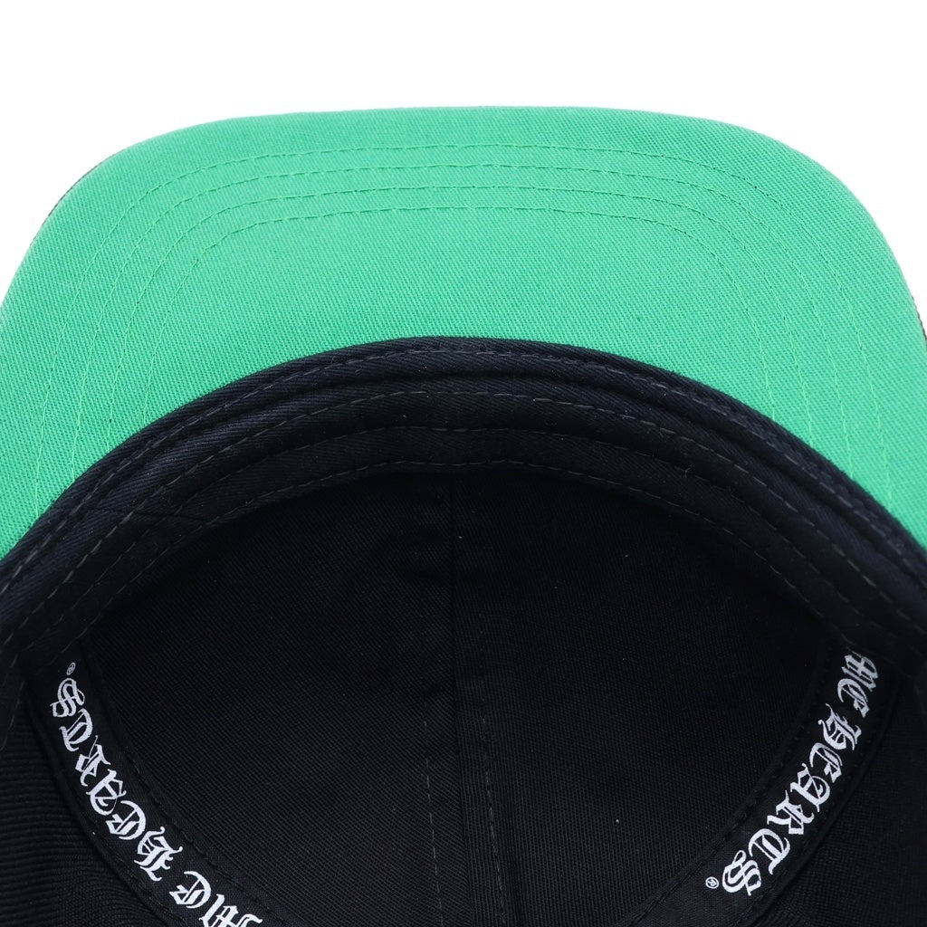 CHROME HEARTS(クロムハーツ) CH HAT CH刺繍 ベースボールキャップ 帽子 ブラック/イエロー