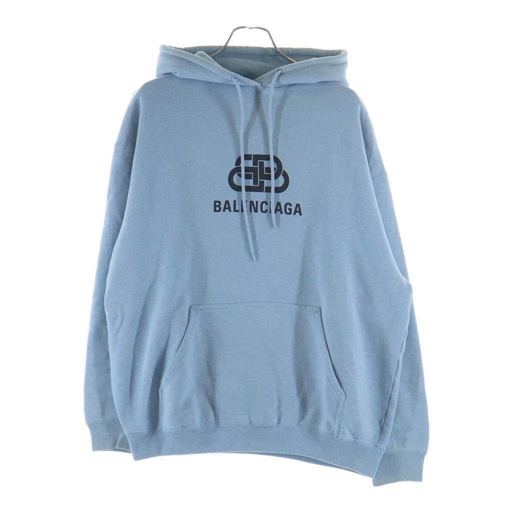 BALENCIAGA(バレンシアガ) BBロゴプリントプルオーバーパーカー 570811