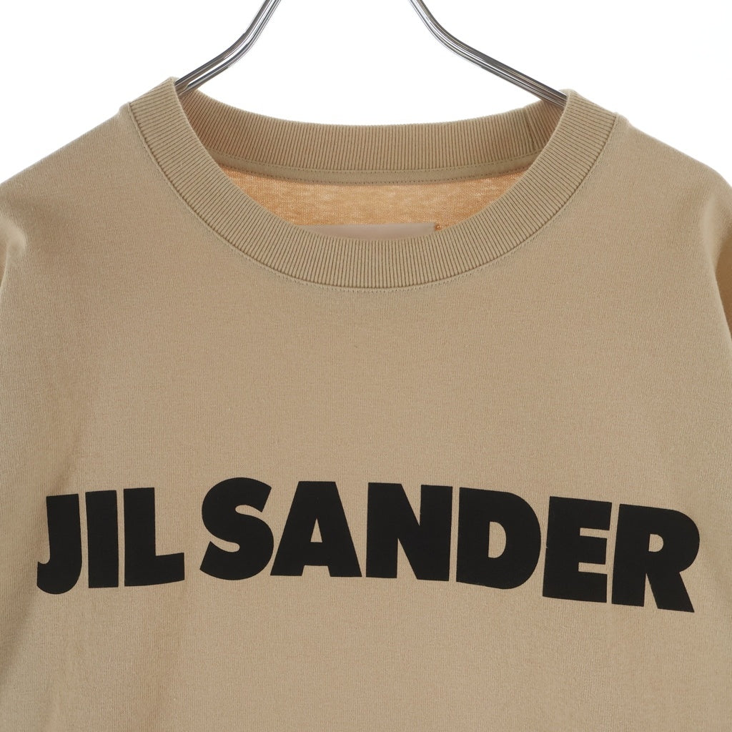 JIL SANDER(ジルサンダー) ロゴプリントロングスリーブカットソー 長袖Tシャツ J02GC0107 J20215 ベージュ