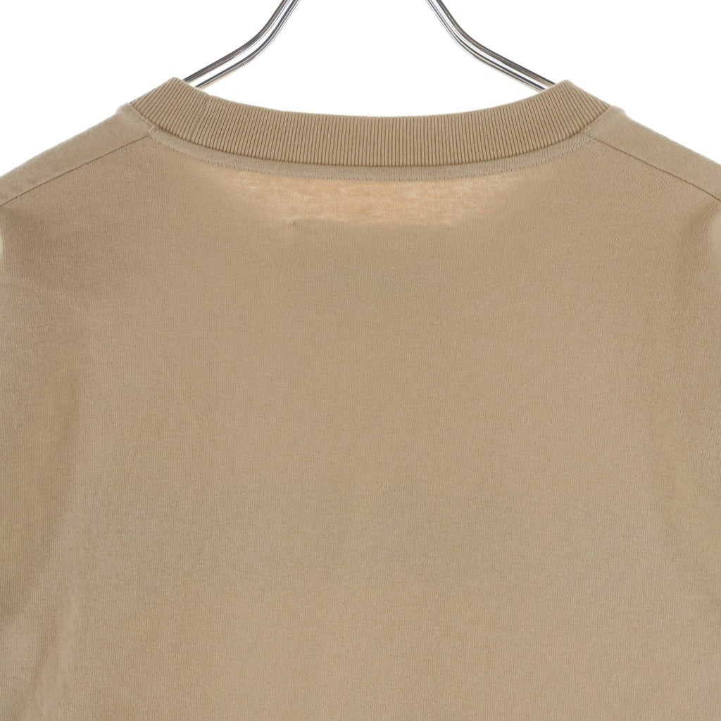 JIL SANDER(ジルサンダー) ロゴプリントロングスリーブカットソー 長袖Tシャツ J02GC0107 J20215 ベージュ