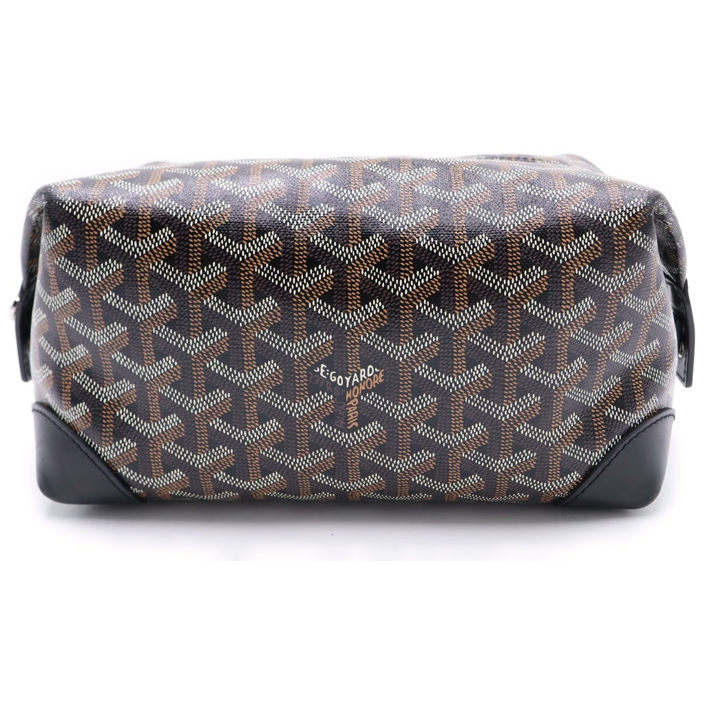 GOYARD(ゴヤール) BOWLING25 ボーリング25 PVCセカンドバック ポーチ ブラック レディース