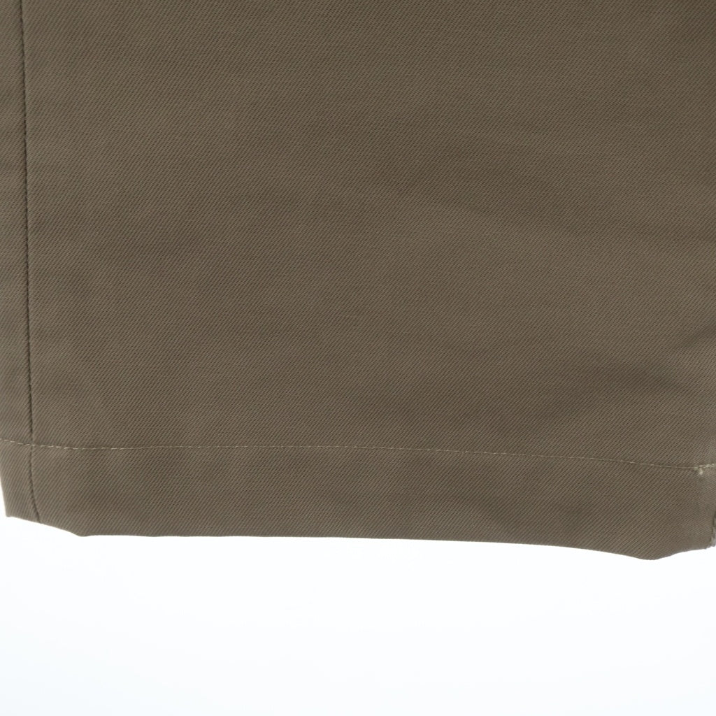 CHROME HEARTS(クロムハーツ) CHINOS レザー切替ボタンフライチノワークパンツ ベージュ