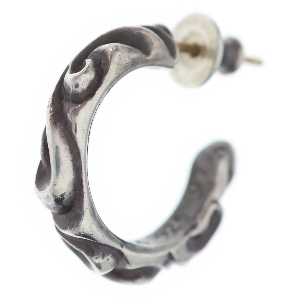 CHROME HEARTS(クロムハーツ) HOOP SCROOL スクロール フープピアス 