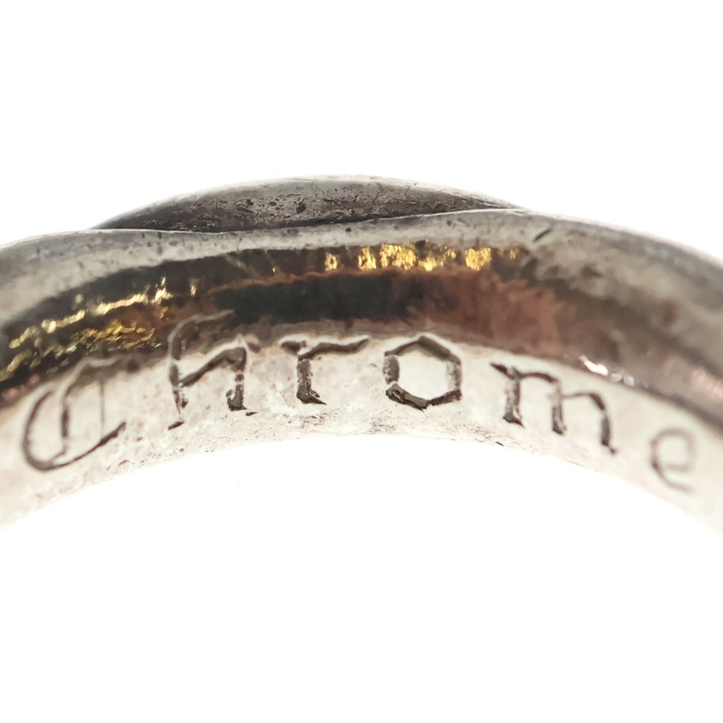 CHROME HEARTS(クロムハーツ) SCRL BAND スクロールバンド リング シルバー BCA351 レディース
