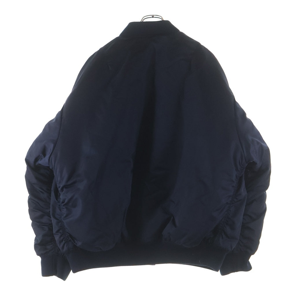 PRADA(プラダ) Re Nylon リナイロン 中綿ボンバージャケット ネイビー SGC674 SWA0 1WQ8
