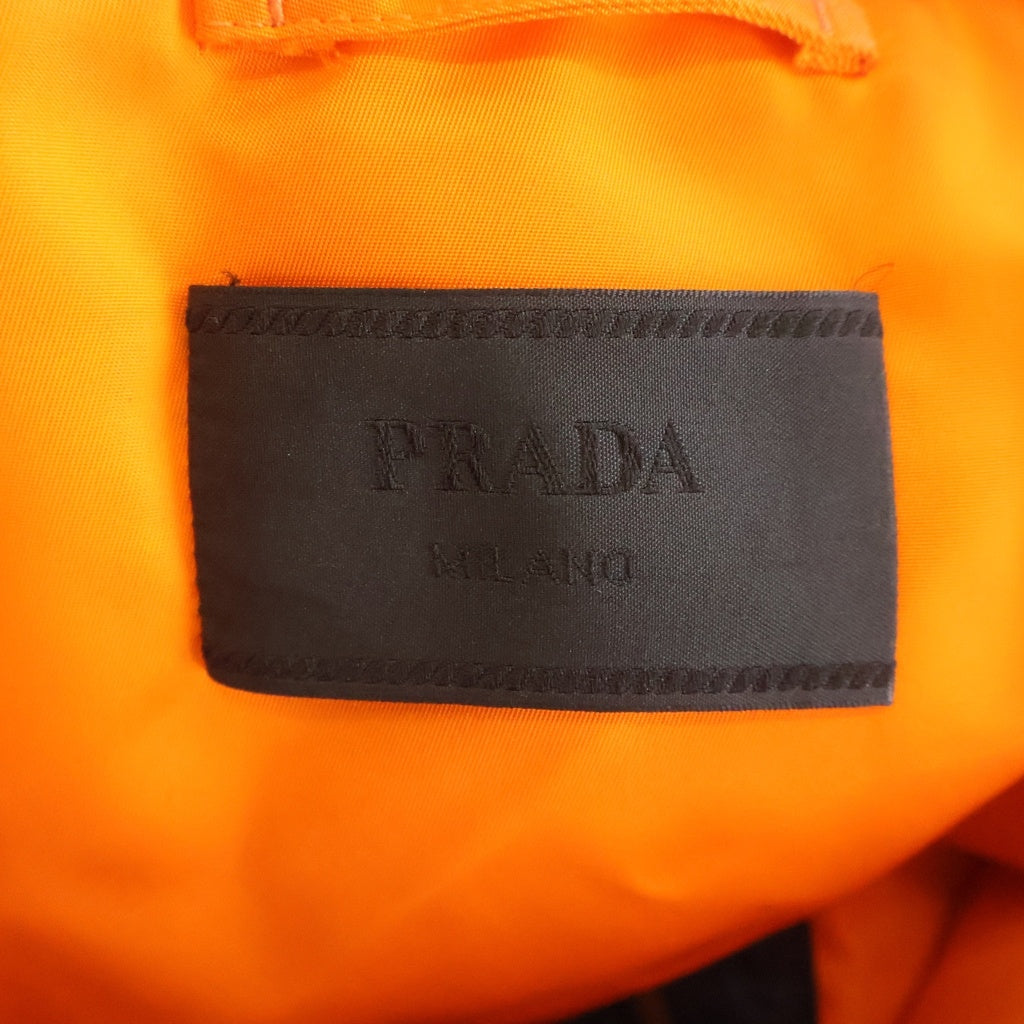 PRADA(プラダ) Re Nylon リナイロン 中綿ボンバージャケット ネイビー SGC674 SWA0 1WQ8