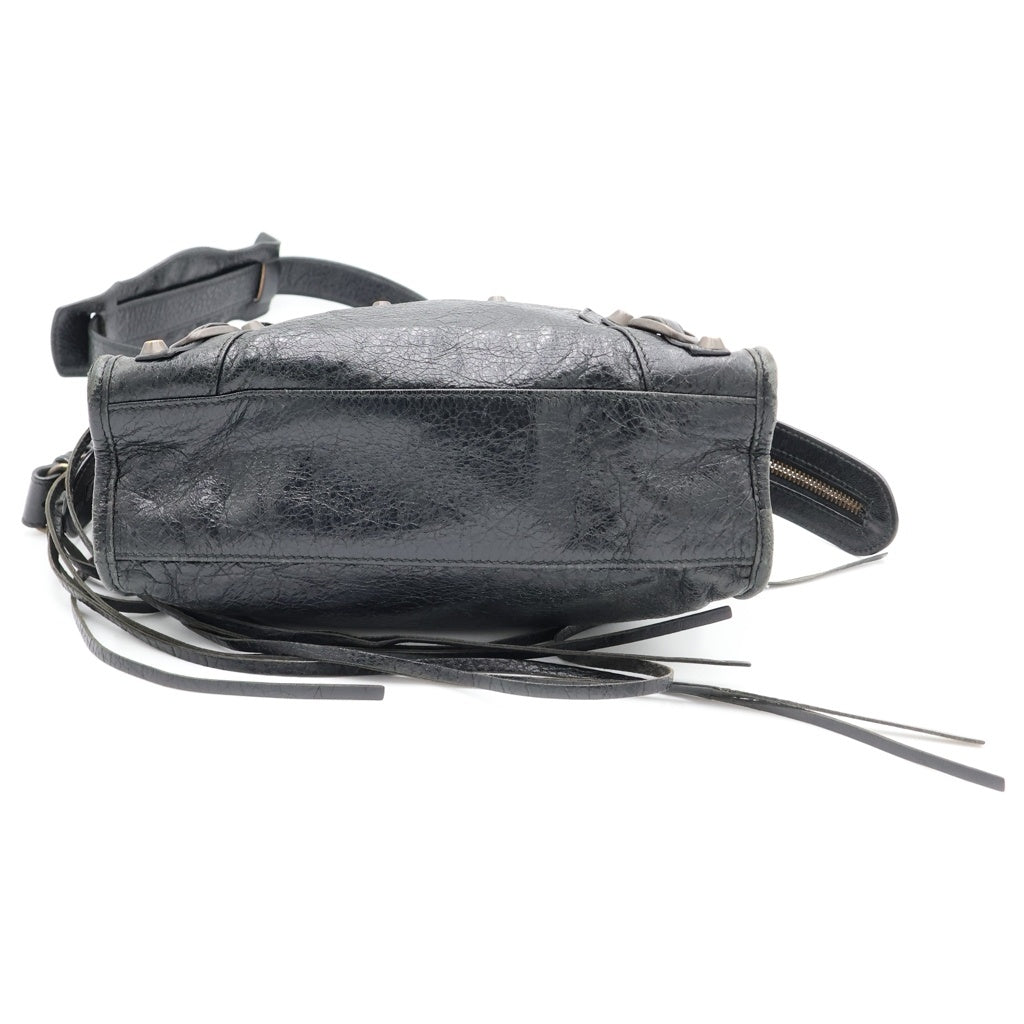 BALENCIAGA(バレンシアガ) クラシック ミニシティ 2WAY ハンドバッグ ショルダーバッグ ブラック 300295 レディース