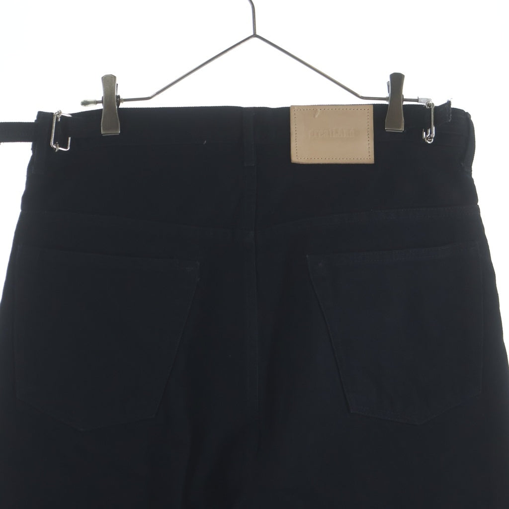 greatLand(グレイトランド) LOGAN BLACK DENIM PANT ONE WASH ローガンブラックデニムパンツ ブラック