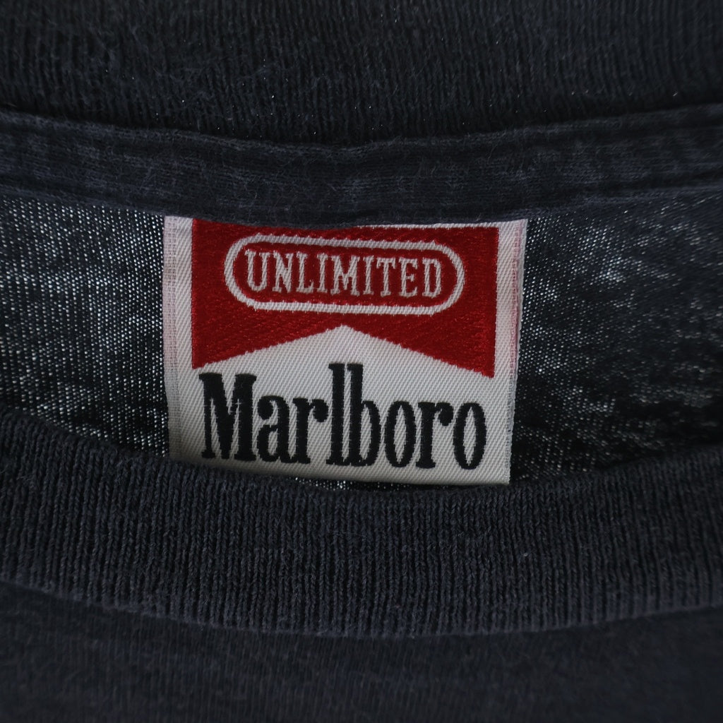 VINTAGE(ヴィンテージ) 00s Marlboro LIZARD マルボロ 半袖Tシャツカットソー ブラック