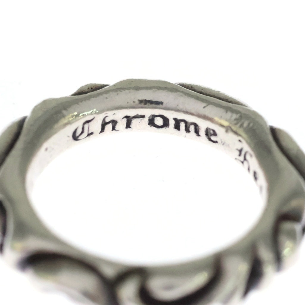 CHROME HEARTS(クロムハーツ) SCRL BAND スクロールバンド リング シルバー BCA351