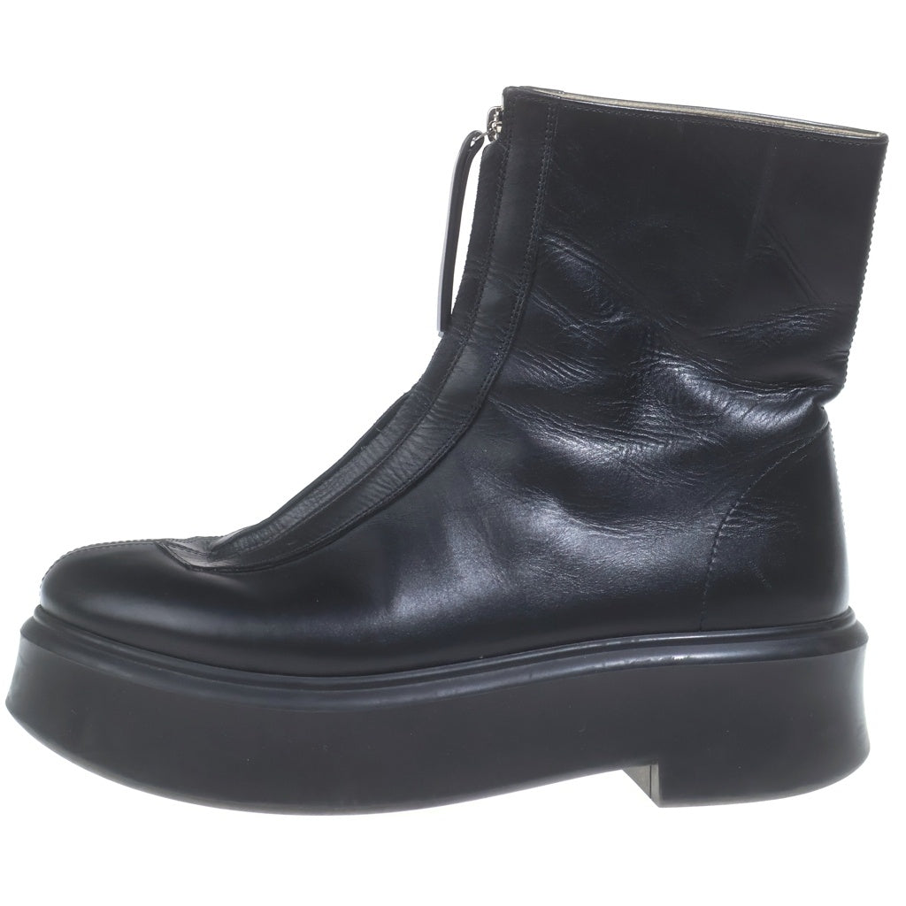 THE ROW(ザロウ) ZIPPED BOOTS センタージップブーツ 41 ブラック