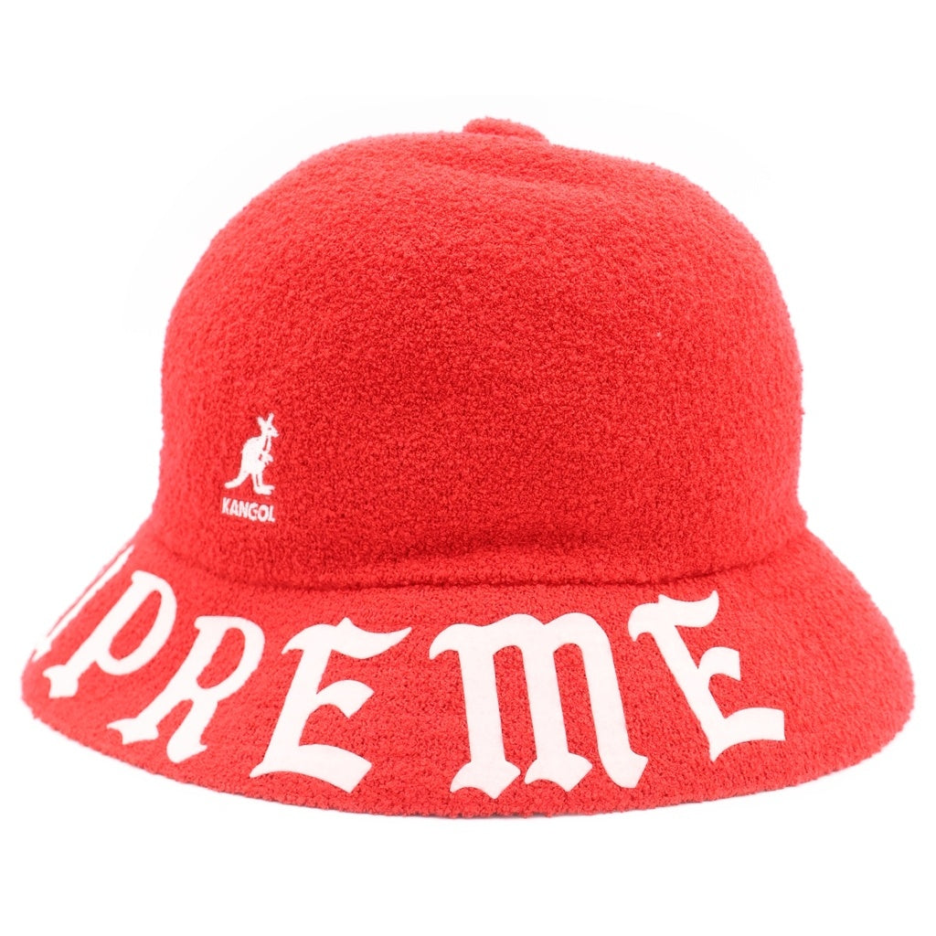 SUPREME(シュプリーム) 20SS ×KANGOL BERMUDA CASUAL HAT カンゴール バルミューダ カジュアル ハット H50SS20 帽子 レッド