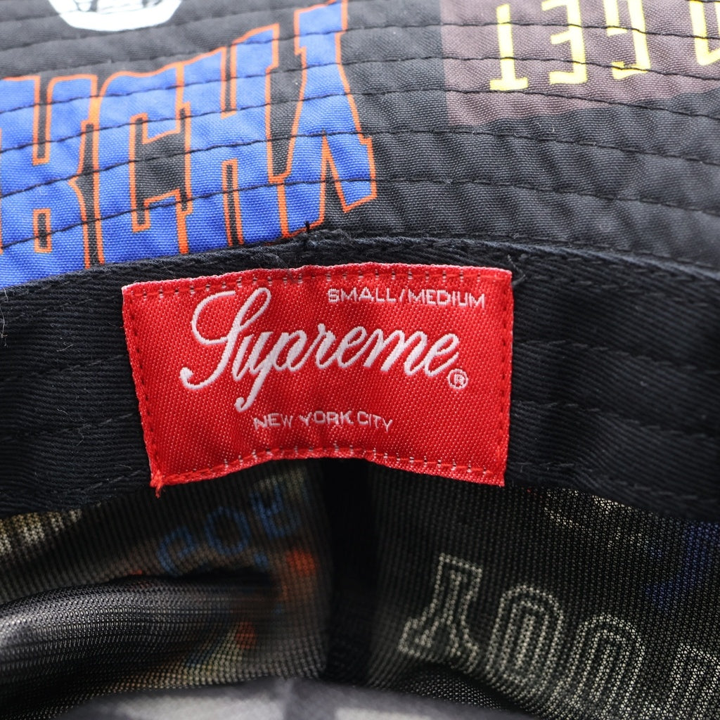 SUPREME(シュプリーム) 21SS GORE-TEX Bell Hat ゴアテックス ベルハット バケットハット 帽子 ブラック/マルチカラー