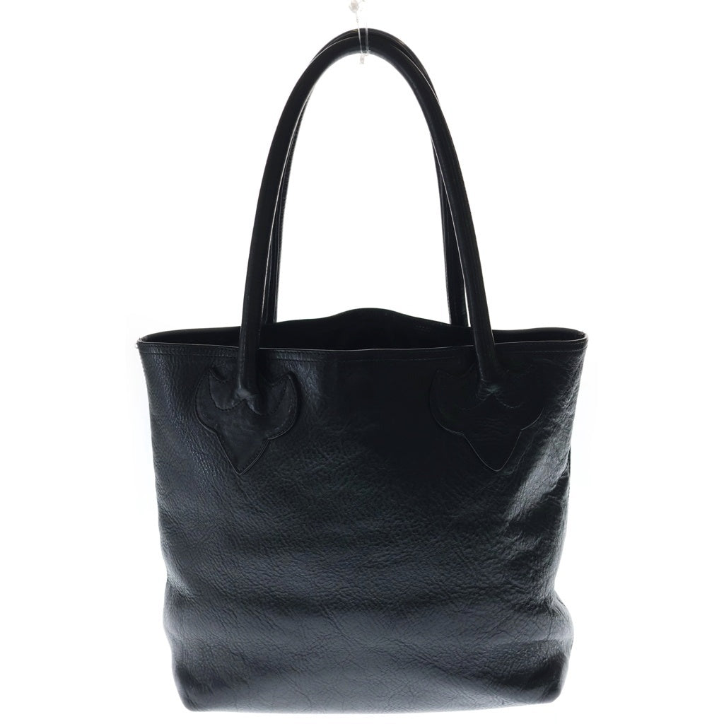 CHROME HEARTS(クロムハーツ) FS TOTE FSトート クロスパッチ付きレザートートバッグ