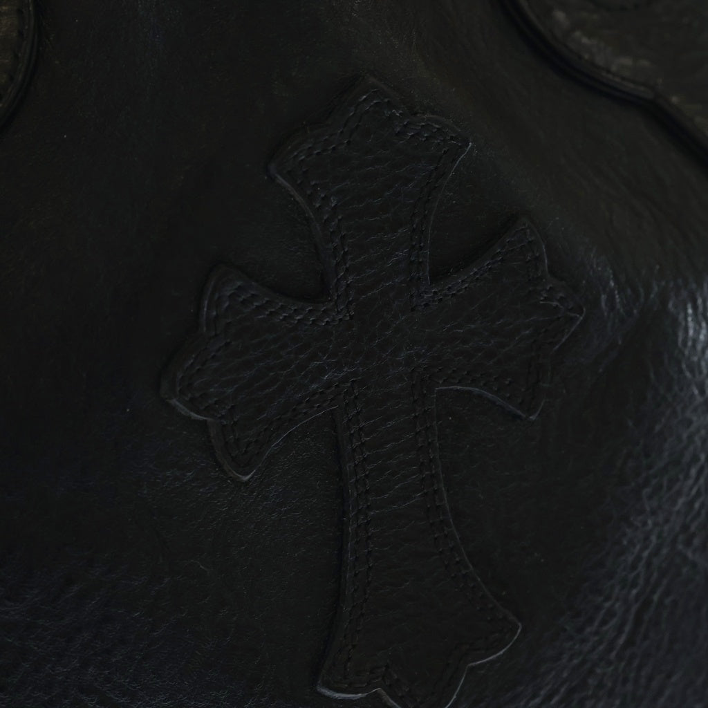CHROME HEARTS(クロムハーツ) FS TOTE FSトート クロスパッチ付きレザートートバッグ