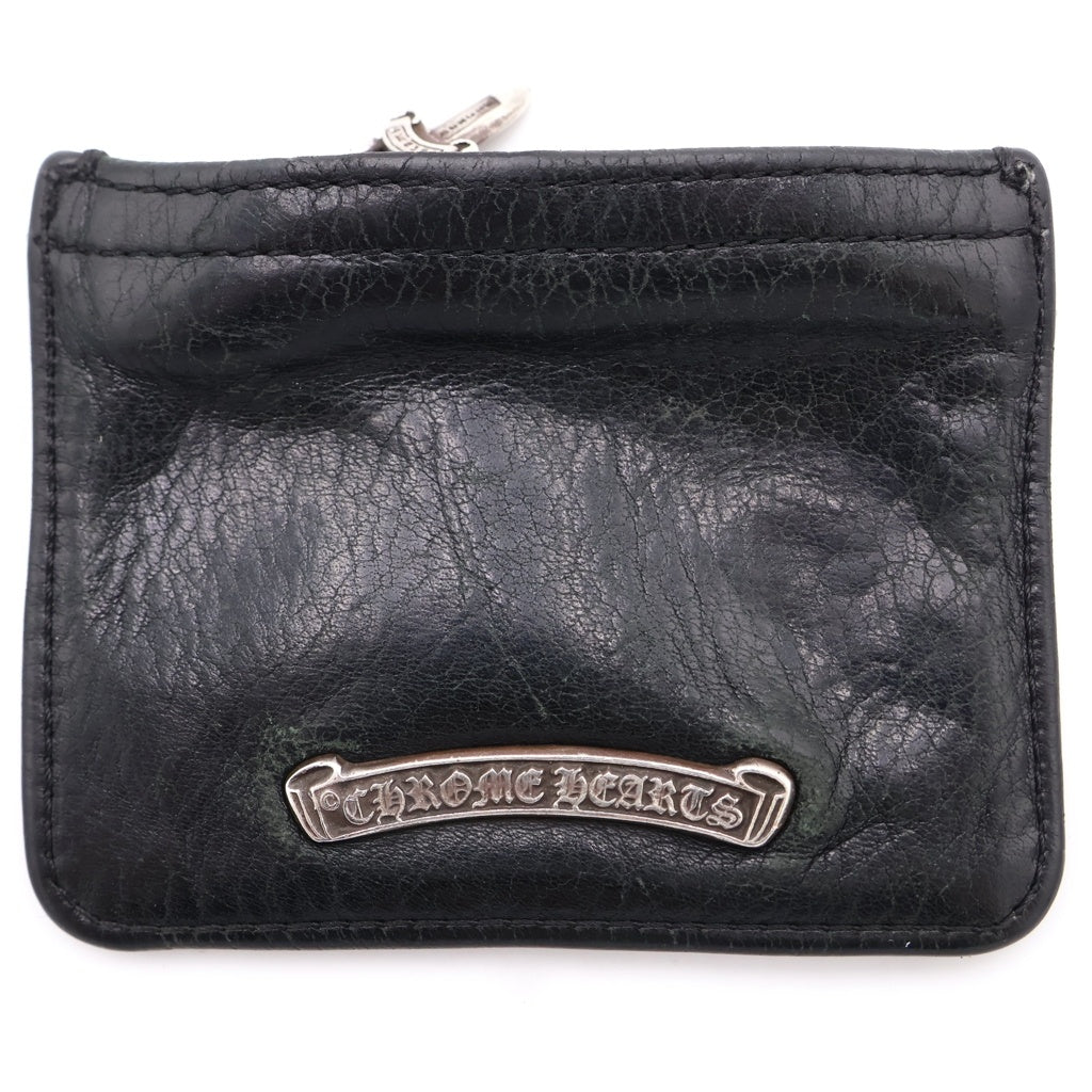 CHROME HEARTS(クロムハーツ) ZPR CHNG 3×4 チェンジパース ジッパーチェンジパース コインケース ブラック/シルバー