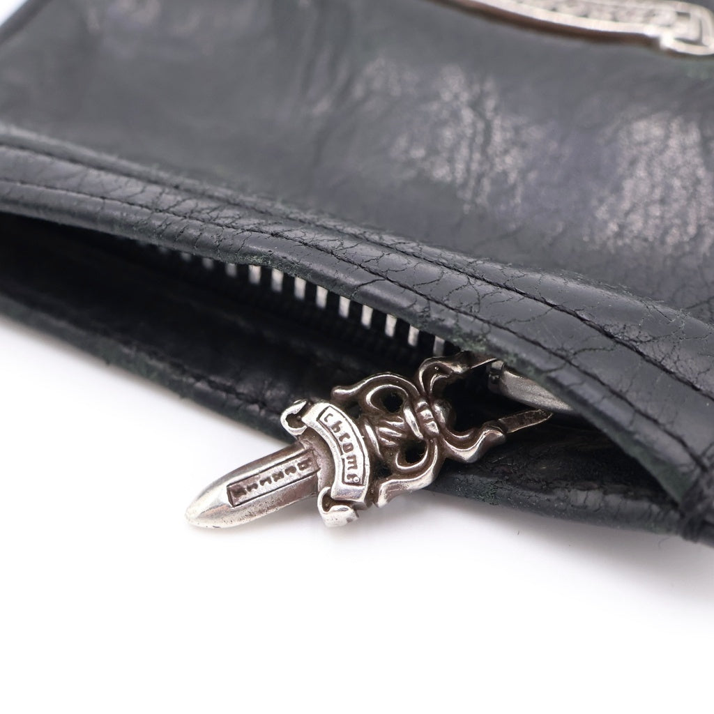 CHROME HEARTS(クロムハーツ) ZPR CHNG 3×4 チェンジパース ジッパーチェンジパース コインケース ブラック/シルバー