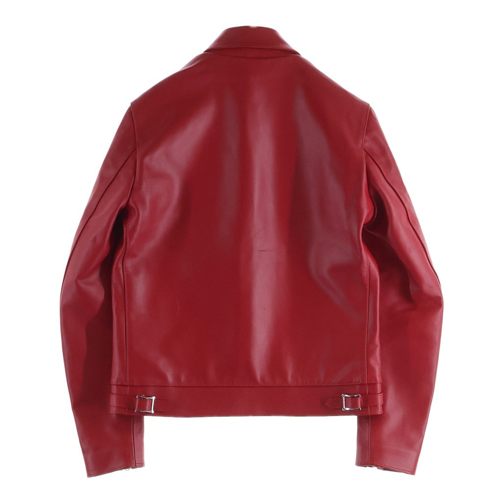 Lewis Leathers(ルイスレザー) AVIAKIT ドミネーター タイトフィット ホースハイド レザージャケット レッド