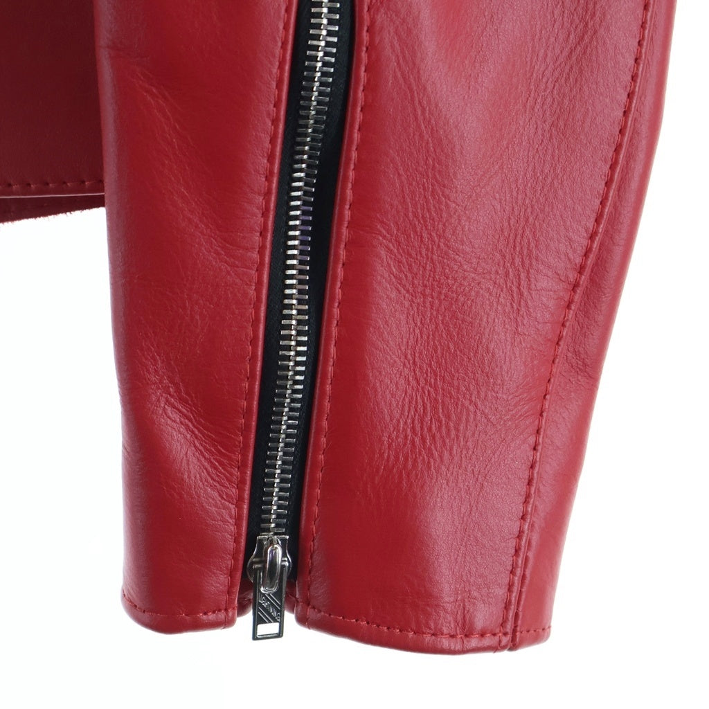 Lewis Leathers(ルイスレザー) AVIAKIT ドミネーター タイトフィット ホースハイド レザージャケット レッド