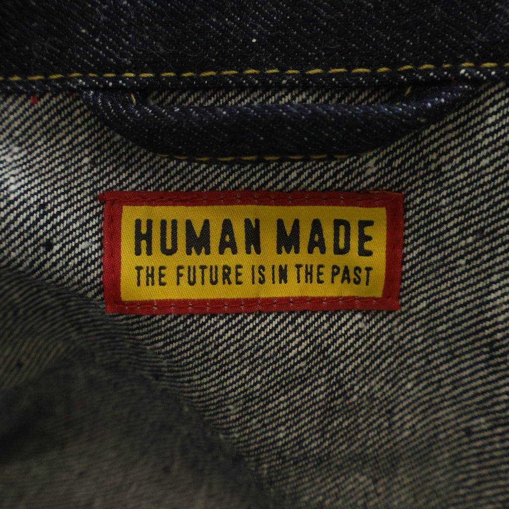 HUMAN MADE(ヒューマンメイド) 1ST DENIM JACKET ファーストデニムジャケット インディゴ HM30JK046