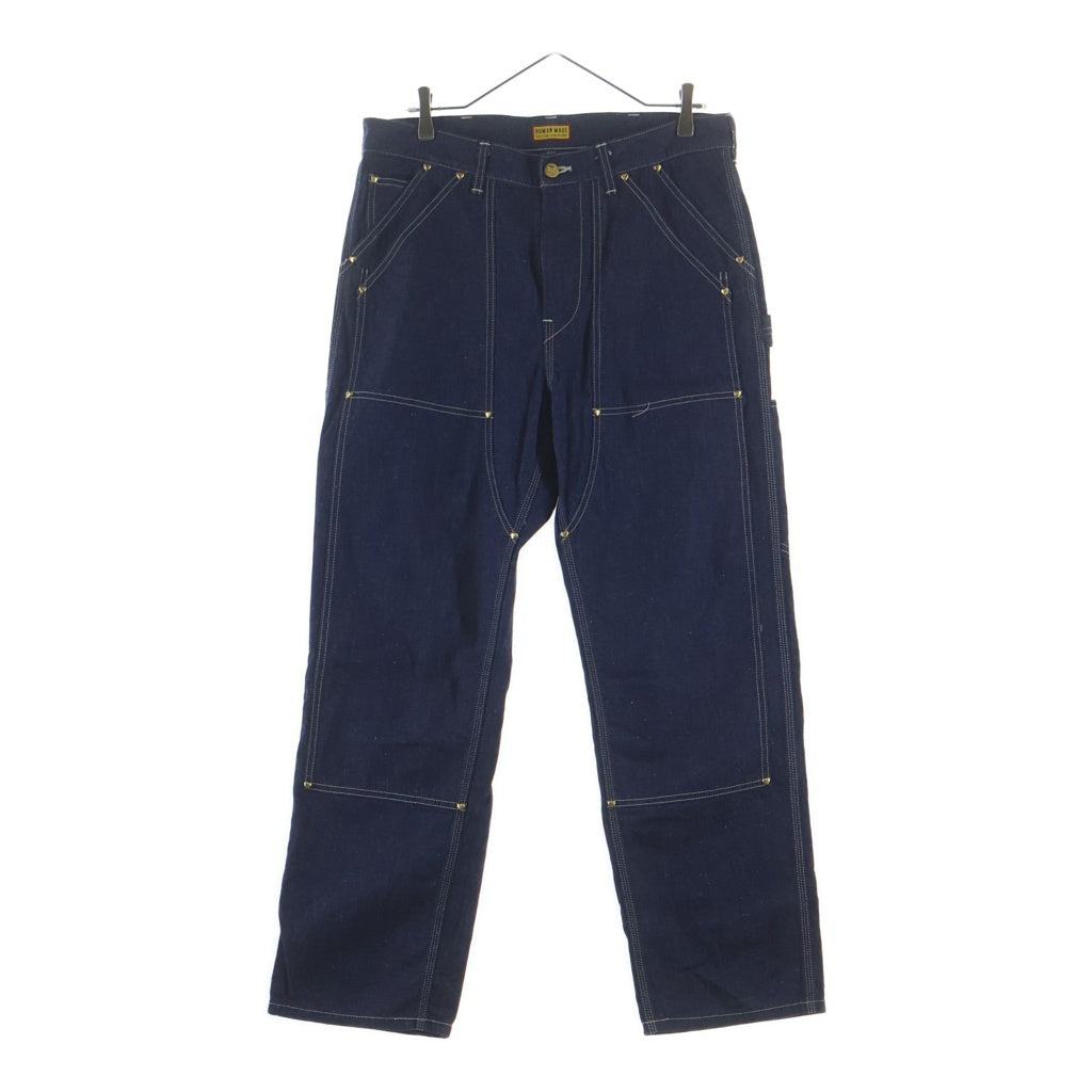HUMAN MADE(ヒューマンメイド) DENIM WORK PANTS デニムワークパンツ インディゴ HM30PT018