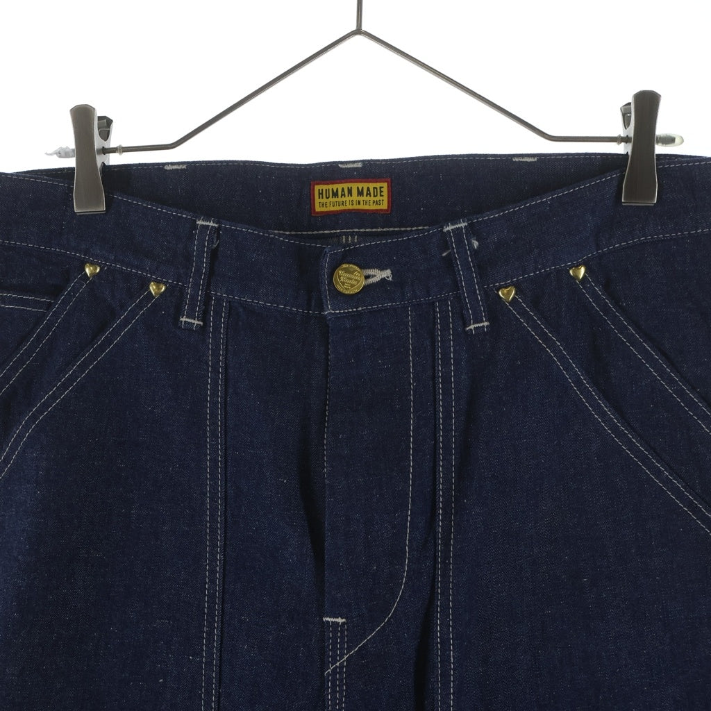 HUMAN MADE(ヒューマンメイド) DENIM WORK PANTS デニムワークパンツ インディゴ HM30PT018