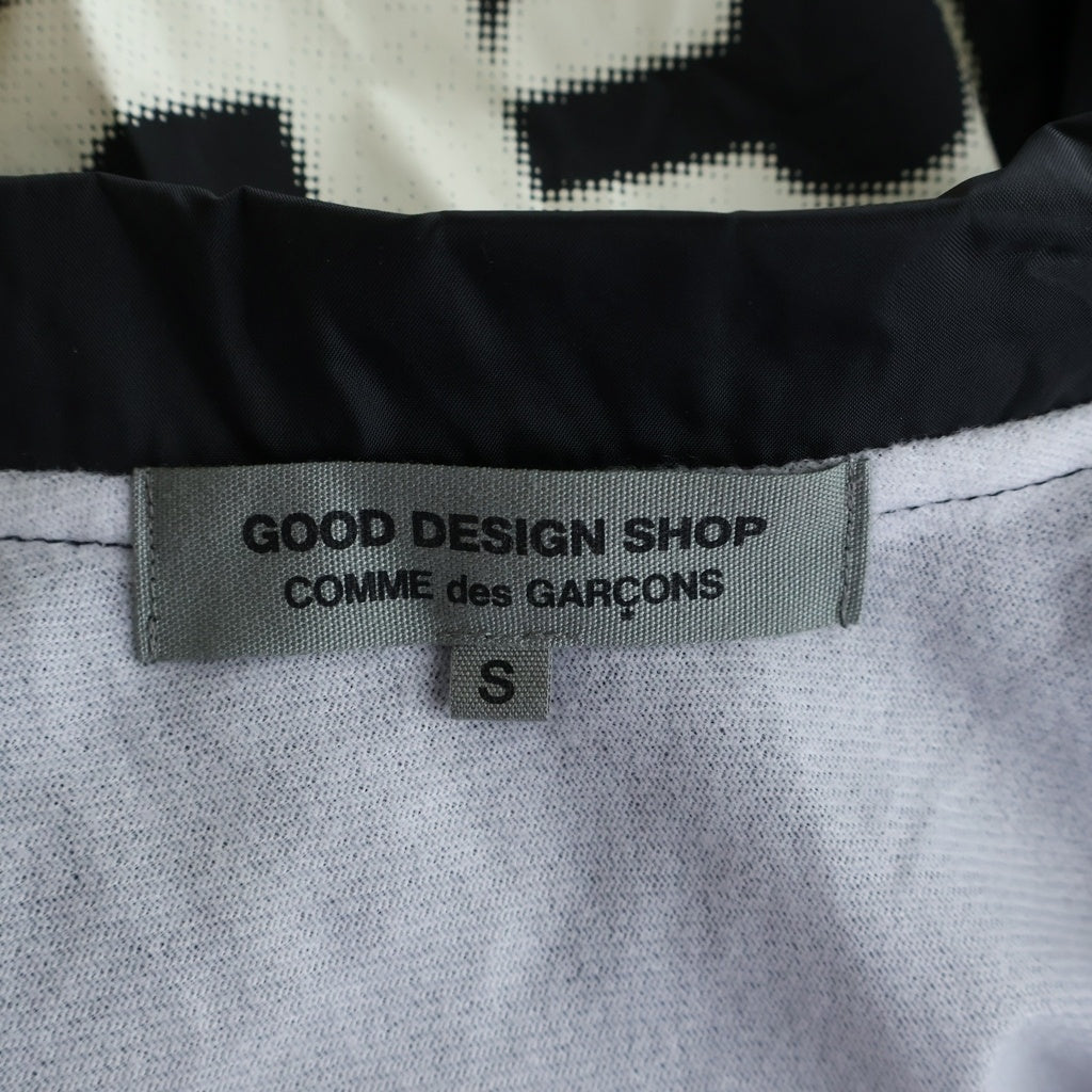 GOOD DESIGN SHOP COMME des GARCONS(グッドデザインショップ コムデギャルソン) バックプリントコーチジャケット IH-J002 ブラック