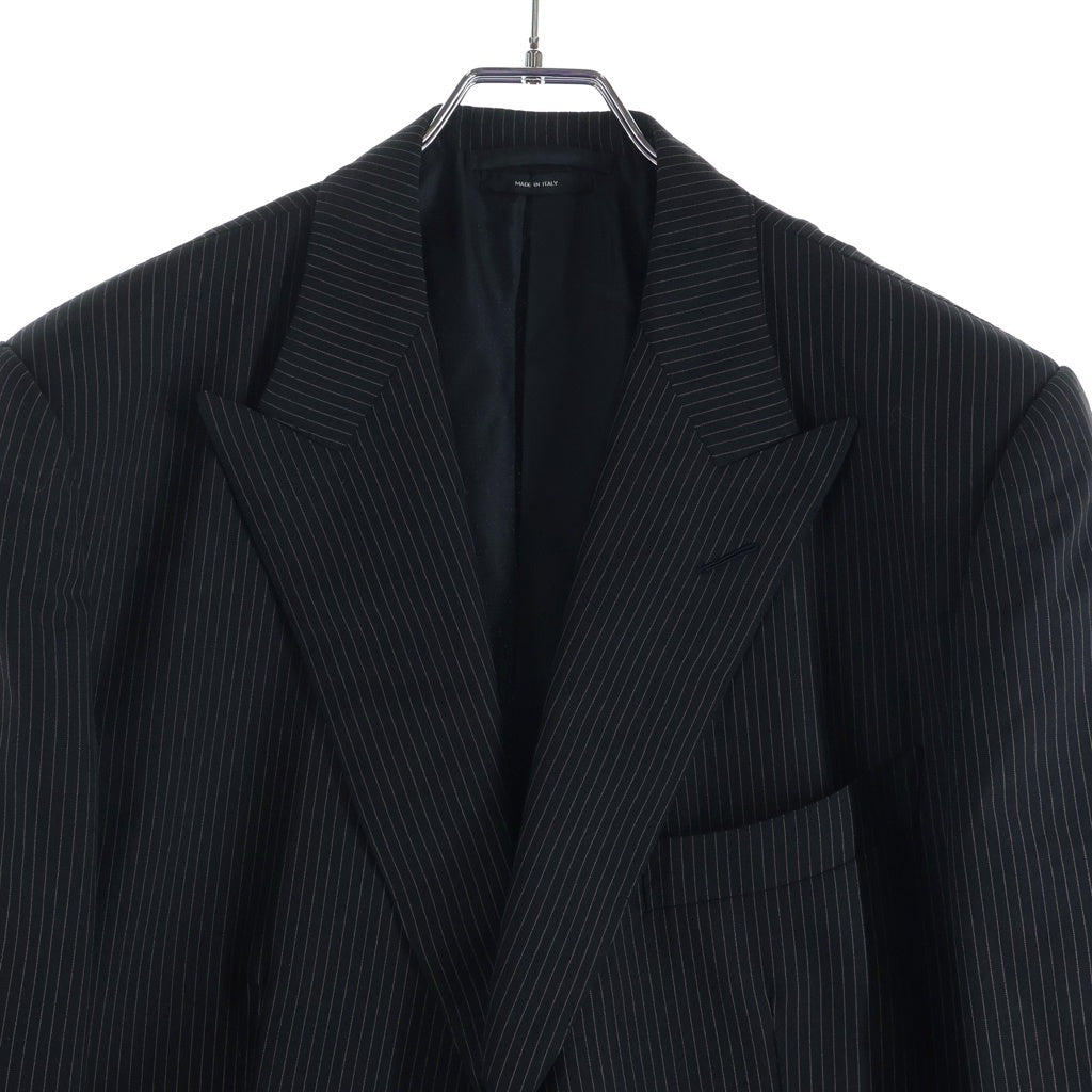 TOM FORD(トムフォード) ストライプ 2Bセットアップスーツ ブラック 21BL4B